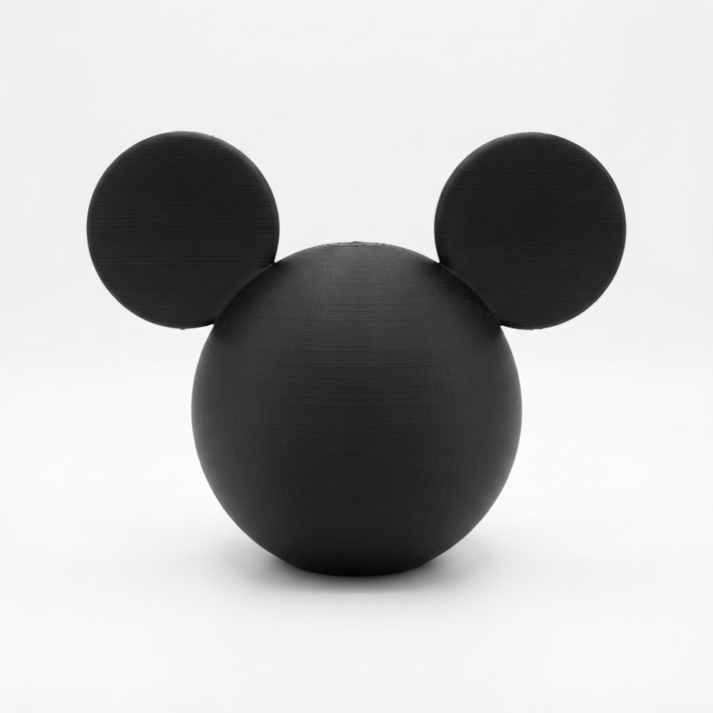 Disney-Inspired Head Figurine