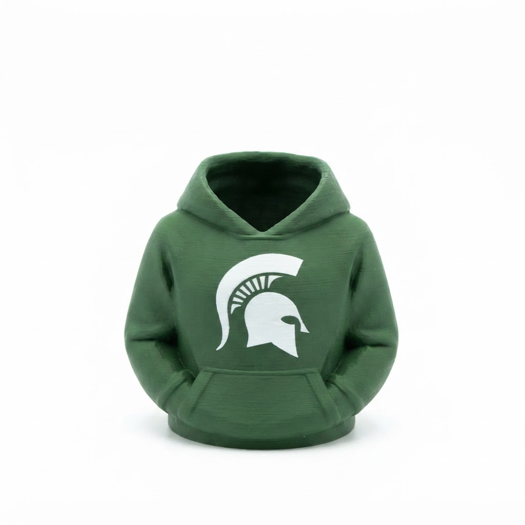 Michigan State Hoodie Pen Holder