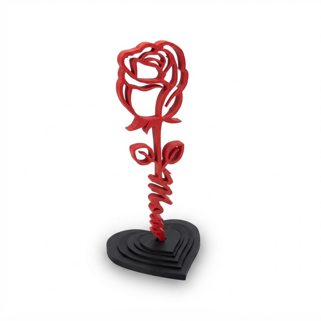 Love Rose Figurine
