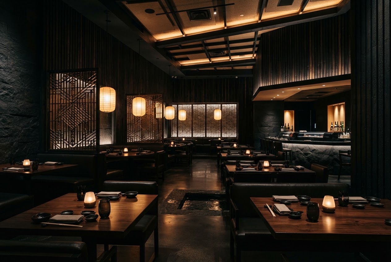 Red Katana dining room
