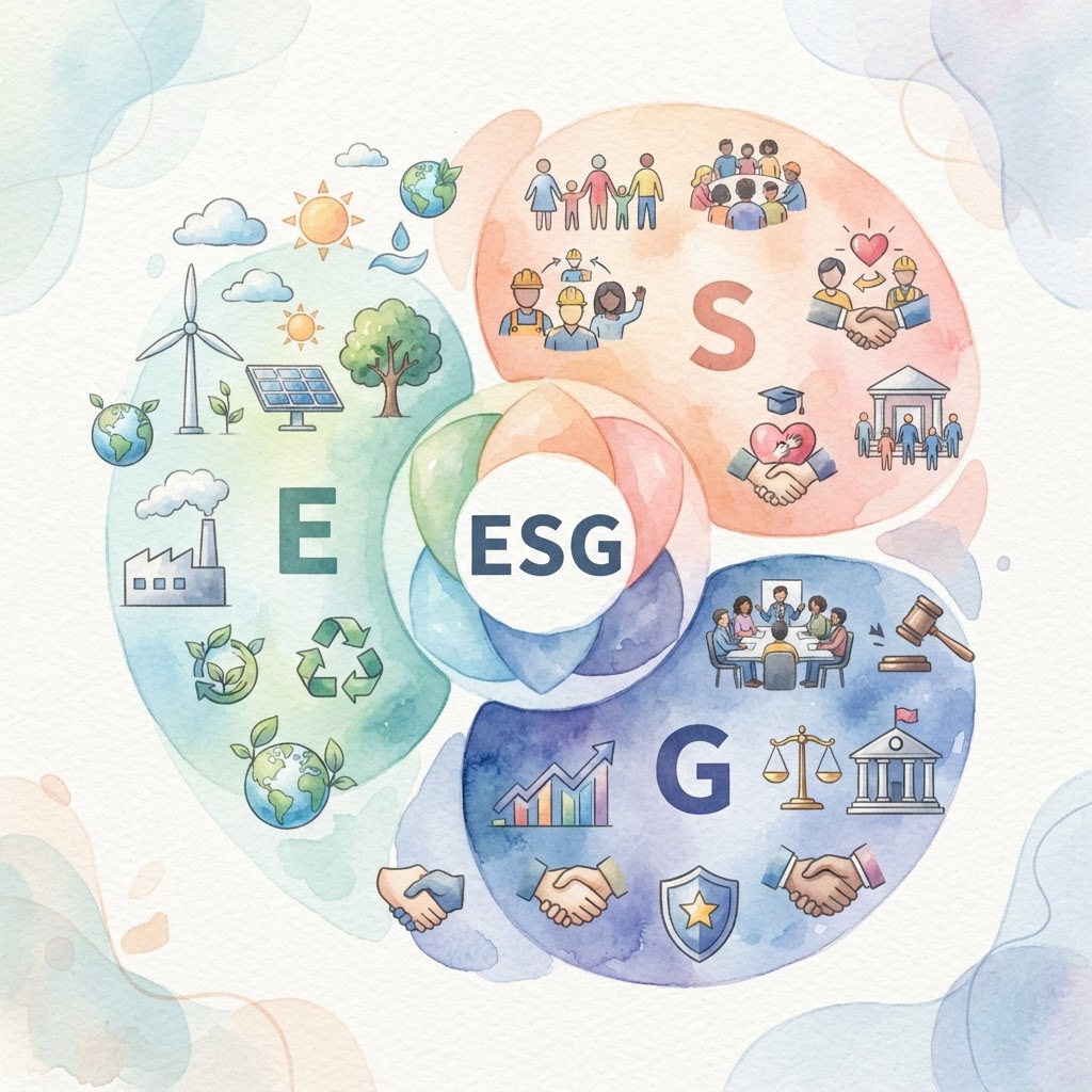 ESG Subject Areas and Their Dimensions
