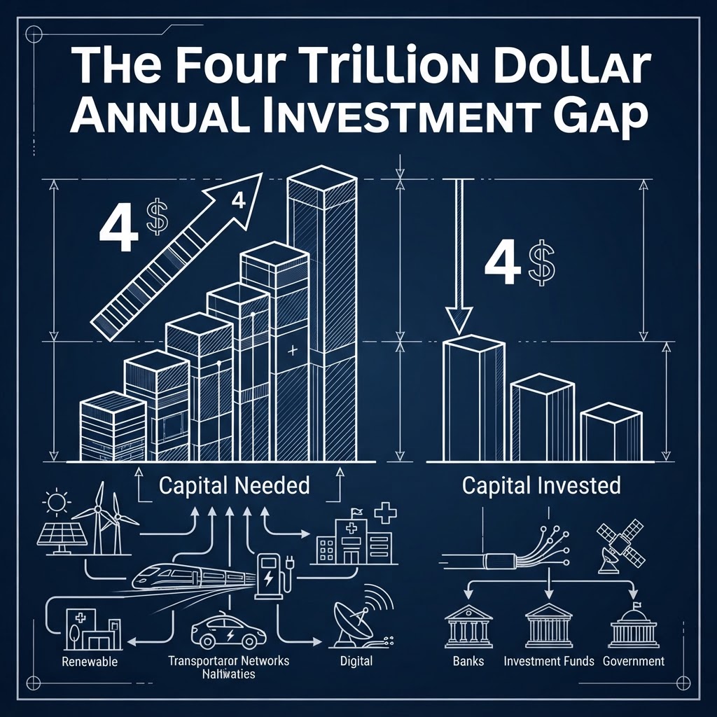 The Four Trillion Dollar Annual Investment Gap