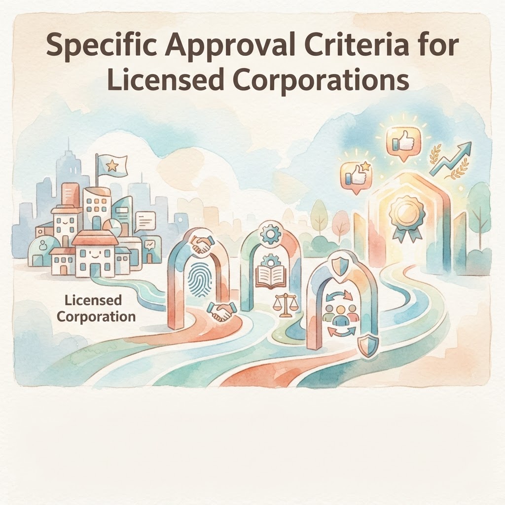 Specific Approval Criteria for Licensed Corporations