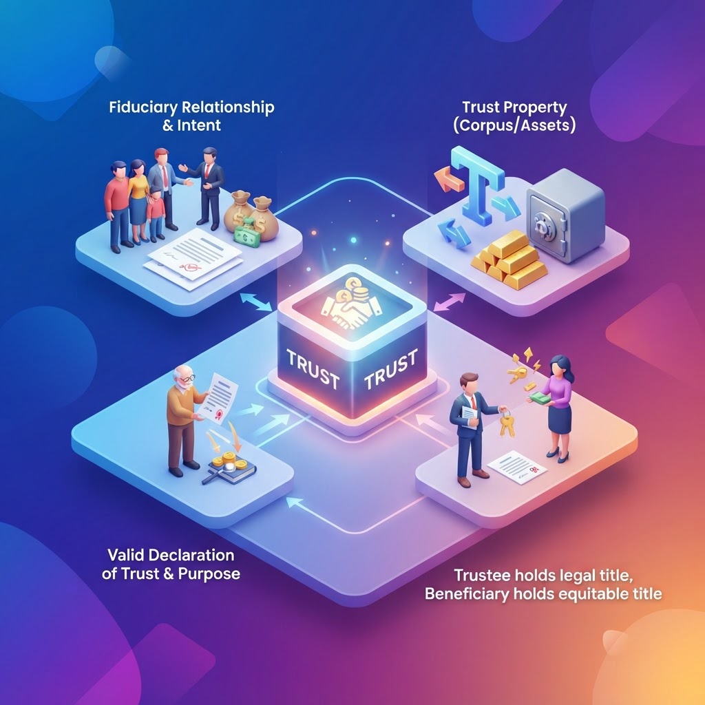 Core Legal Characteristics of a Trust