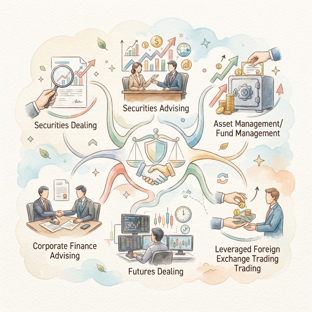 Understanding Types of Regulated Activities Under SFO