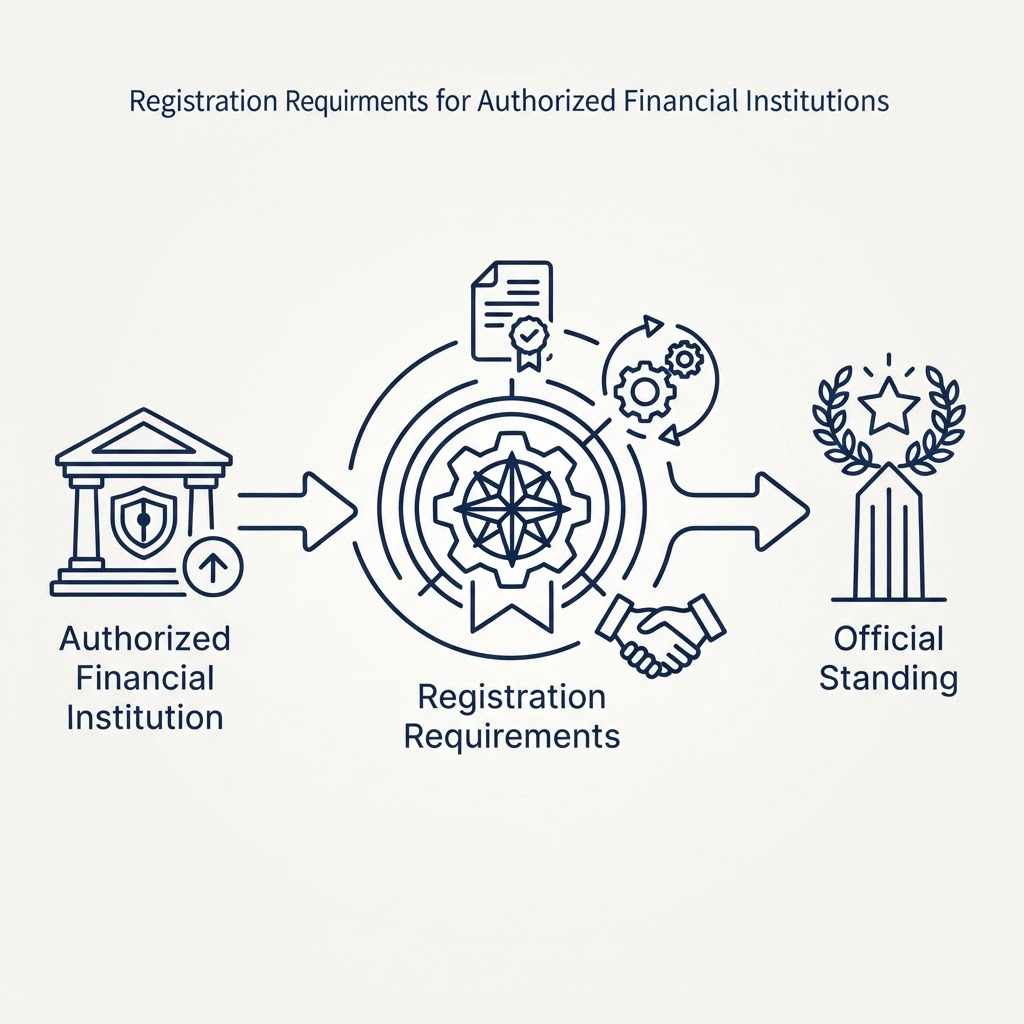 Registration Requirements for Authorized Financial Institutions
