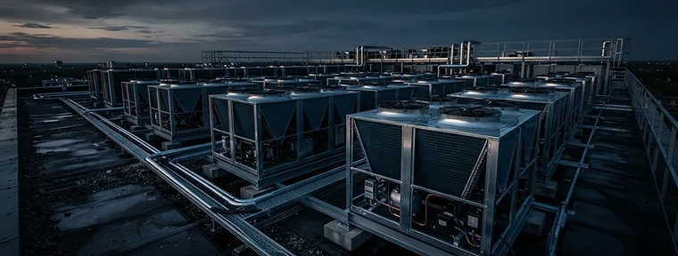 Refrigeration and HVAC environment typical of schools, colleges and campuses