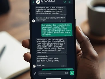 WhatsApp communication