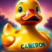 Cameron the Duck mascot