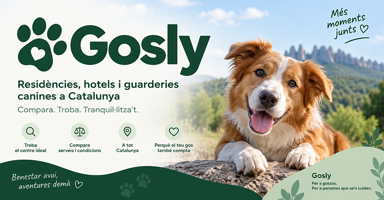 Gosly — Residències, hotels i guarderies canines a Catalunya