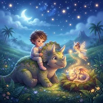 Cover for The Star-Touched Dino Rescue