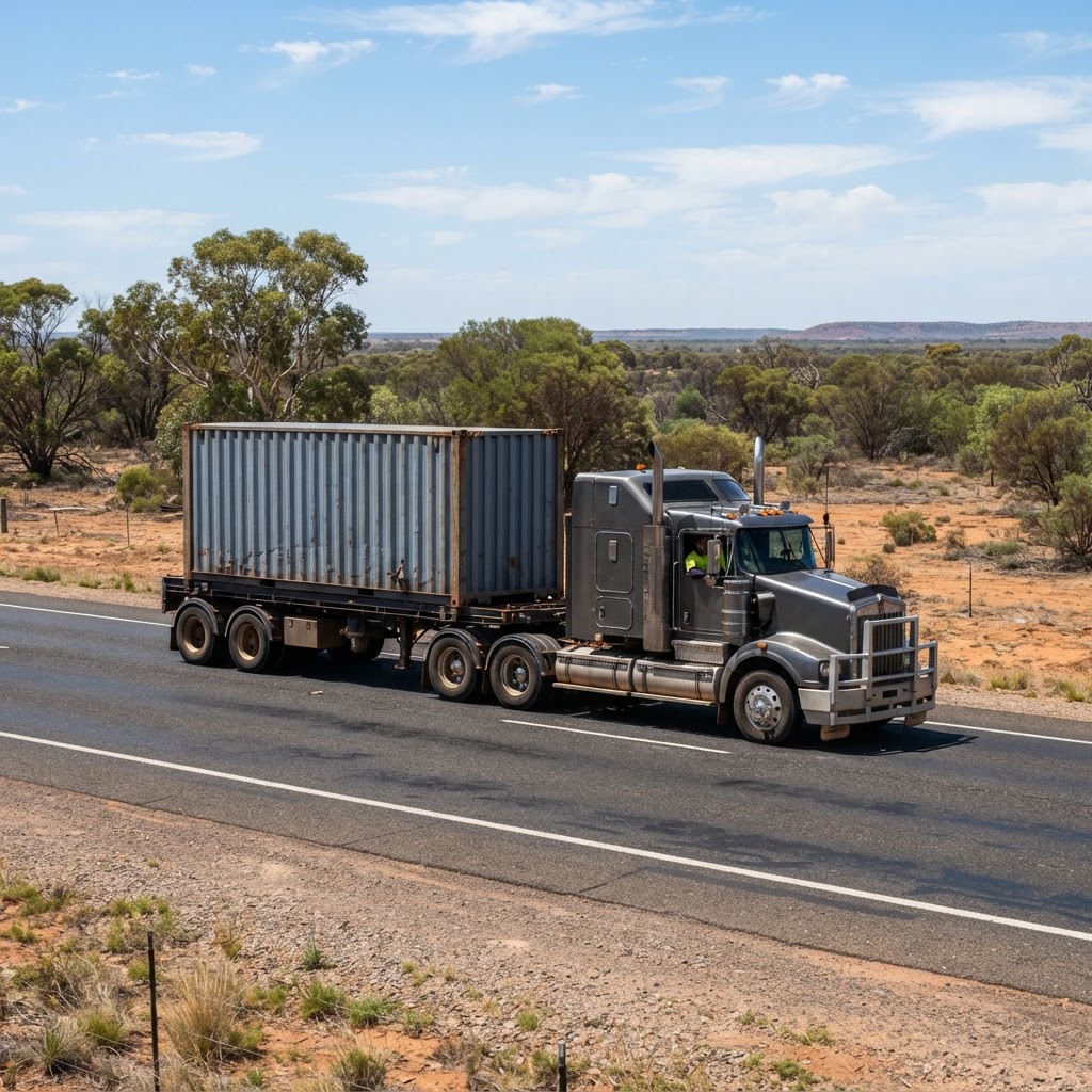 Side Loaders / Container Skels - Brisbane Heavy Transport fleet