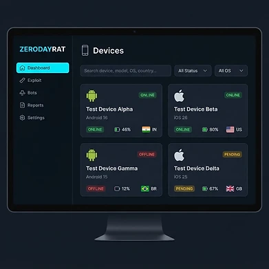 Operator Console — Device Fleet View