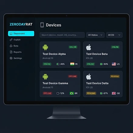 Operator Console — Device Fleet View