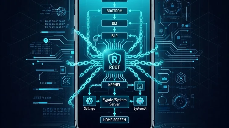 ZeroDayRAT persistence mechanisms on a mobile device