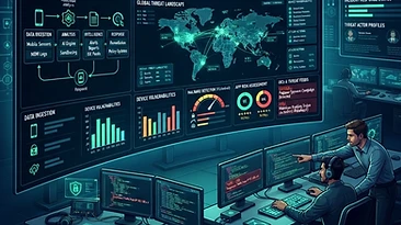 Building a mobile threat intelligence program with SOC dashboards