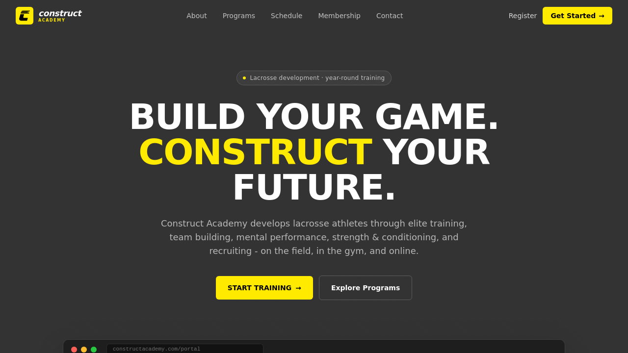 Academy Template template preview
