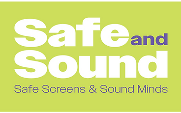 Screenshot of the SafeScreens SoundMinds Hub homepage