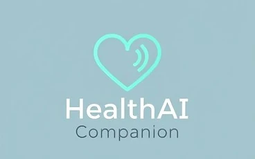 Screenshot of the HealthAI Companion (Copy) homepage