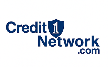Screenshot of the Credit1Network.com homepage
