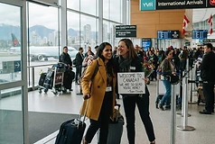 L'arrivée au Canada