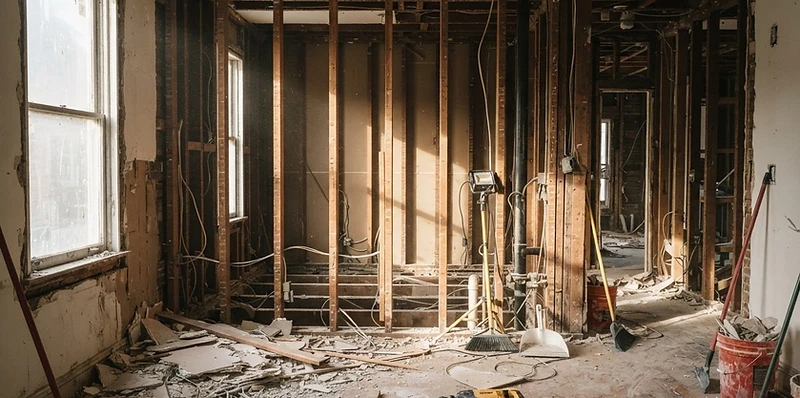 Before property work