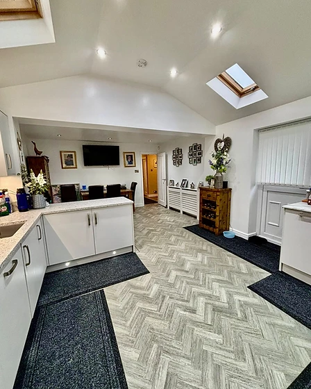 Skylight kitchen