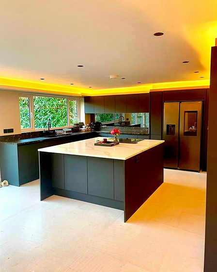 Charcoal kitchen