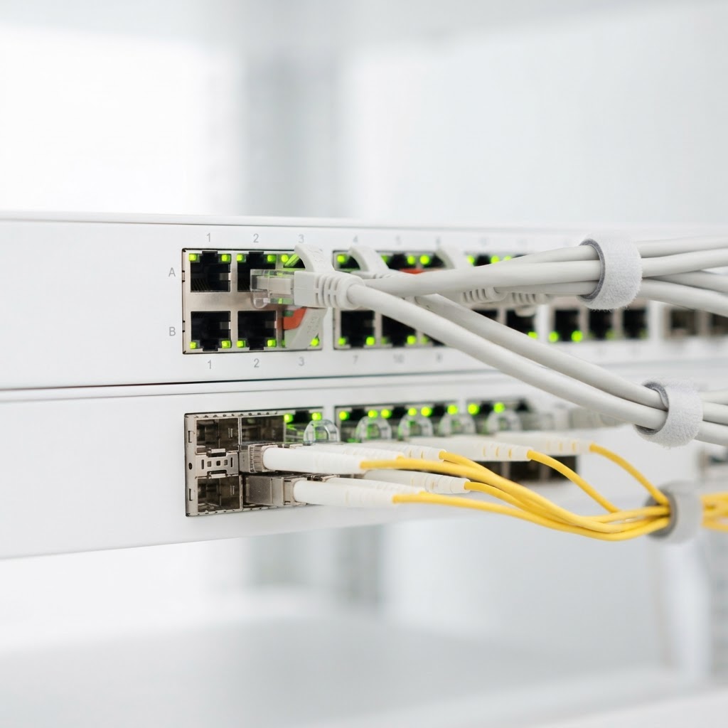 Netzwerk-Switch im Detail