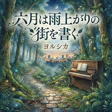 六月は雨上がりの街を書く のレコードジャケット
