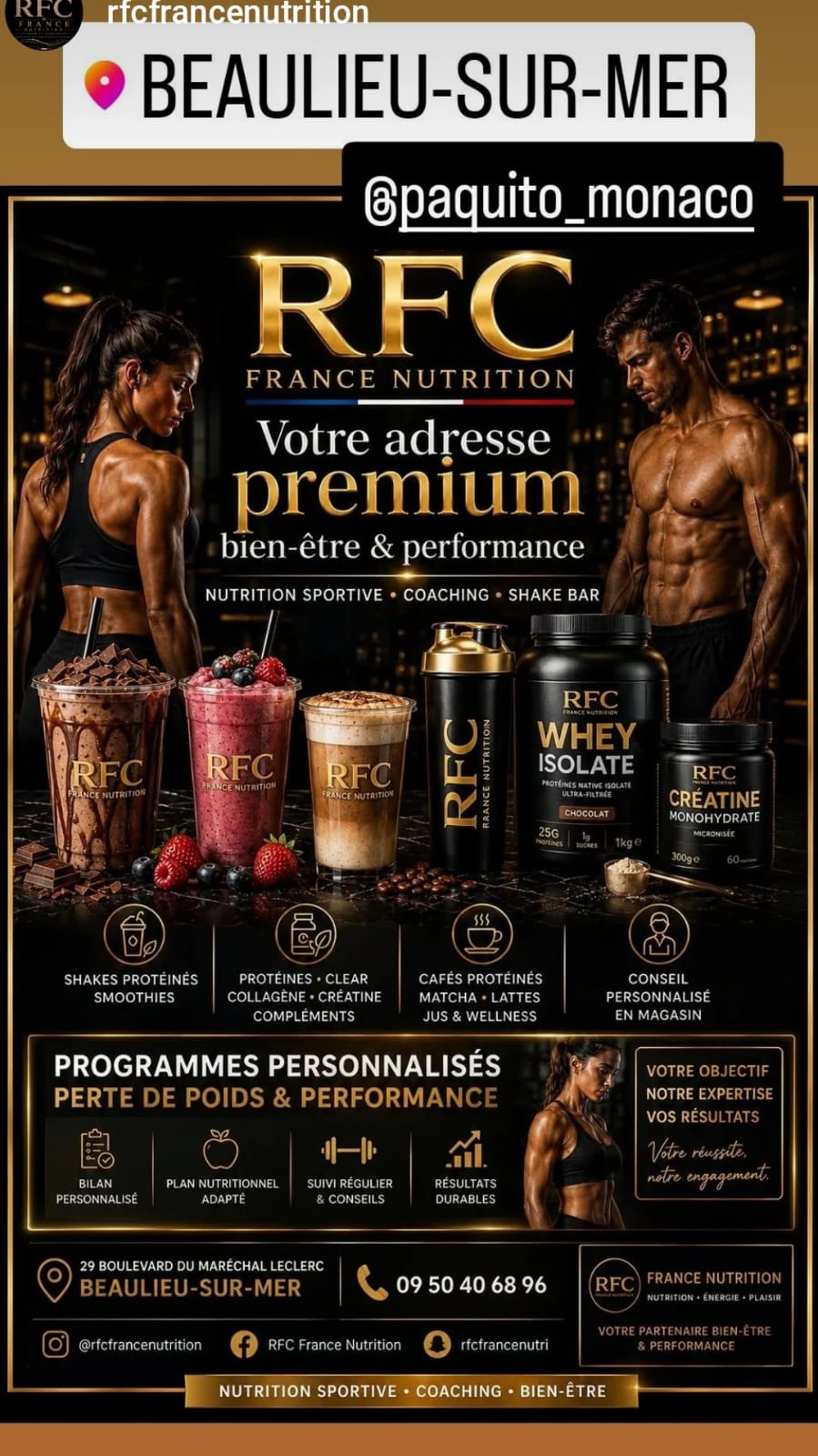 Vue d'ensemble des services et programmes personnalisés RFC