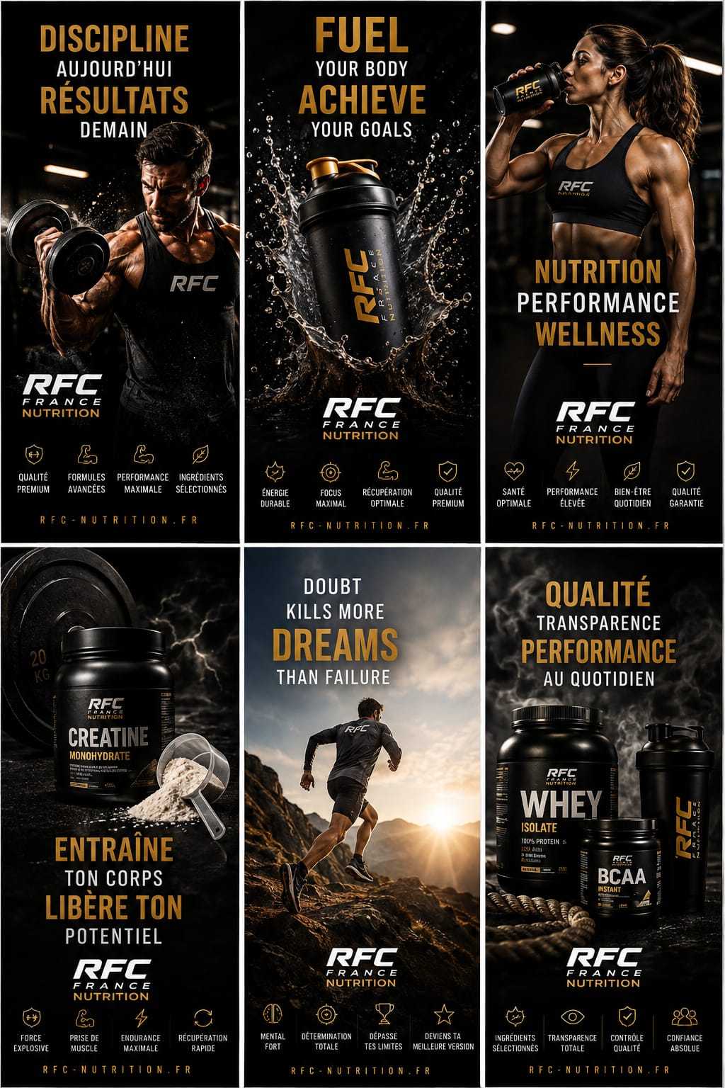 Mosaïque motivation et sélection de produits RFC
