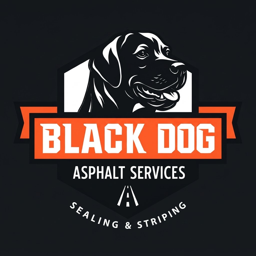 Black Dog Asphalt Services logo