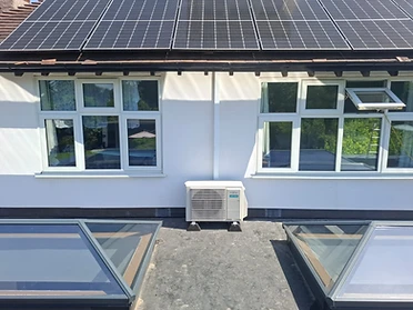 Rooftop Heat Pump Install