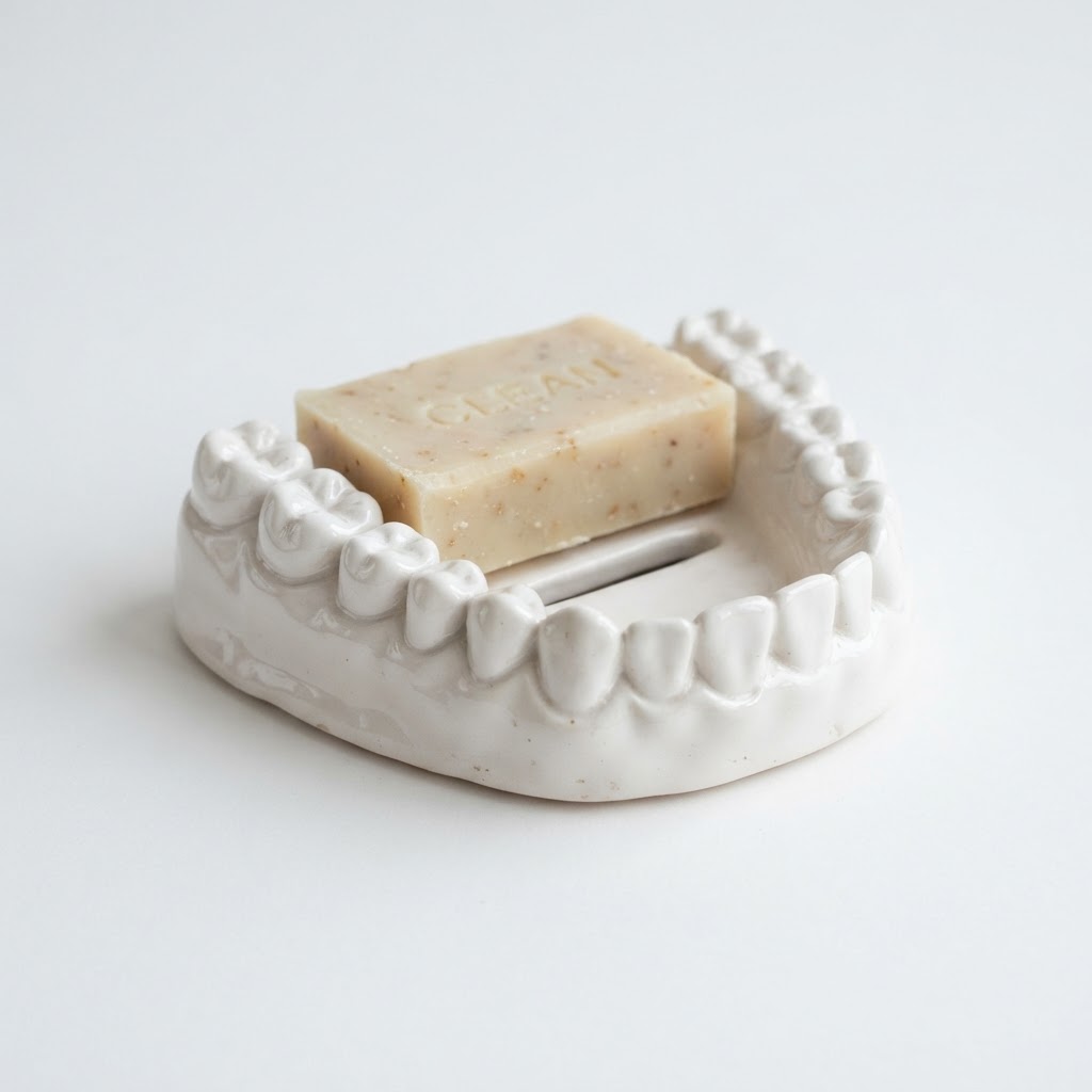 Vintage Denture Soap Dish