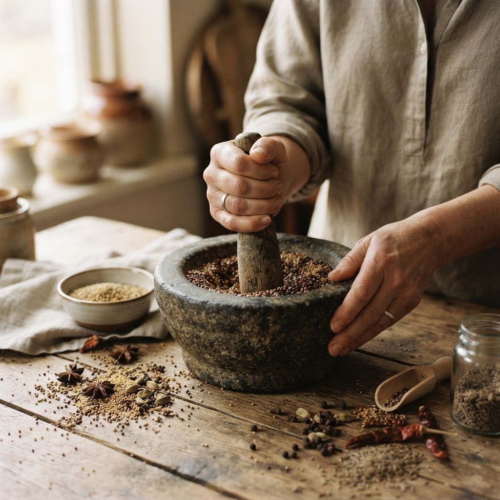 Handcrafted millet preparation