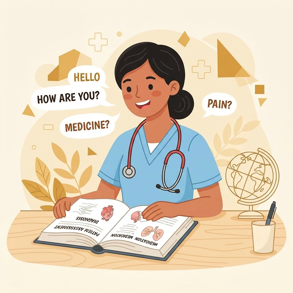 Medical English coaching for internationally educated nurses