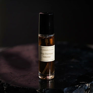 Uncommon Scents Dior Homme Intense inspired fragrance oil roller bottle