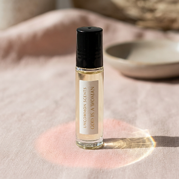 Uncommon Scents Ariana Grande God Is A Woman inspired oil roller bottle