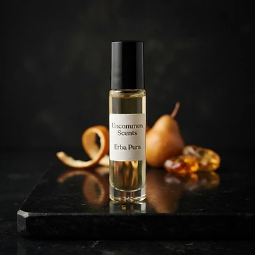 Uncommon Scents Erba Pura inspired fragrance oil roller bottle