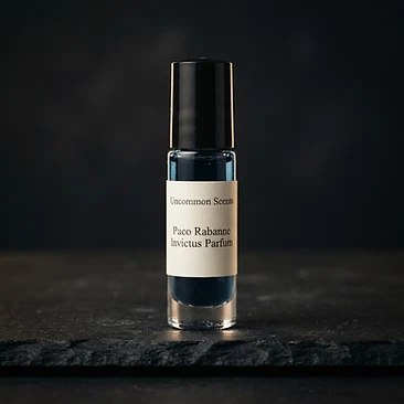 Uncommon Scents Paco Rabanne Invictus inspired fragrance oil roller bottle