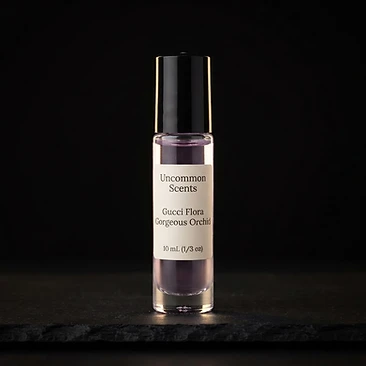 Uncommon Scents Gucci Flora Gorgeous Orchid Eau de Parfum inspired fragrance oil roller bottle