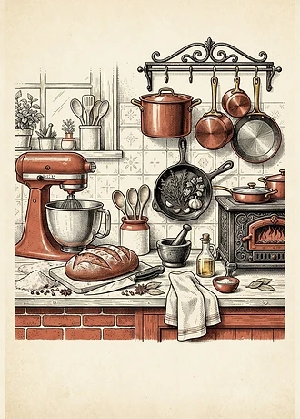 The Complete Kitchen Companion — nine-part cookbook collection cover with 108 recipes