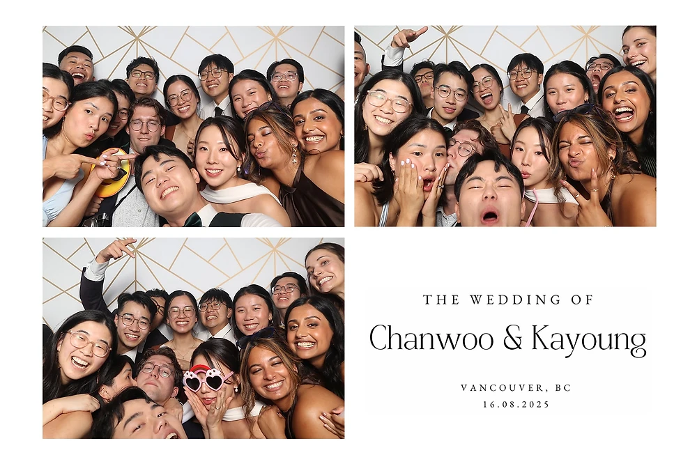 Wedding Events photo booth print template