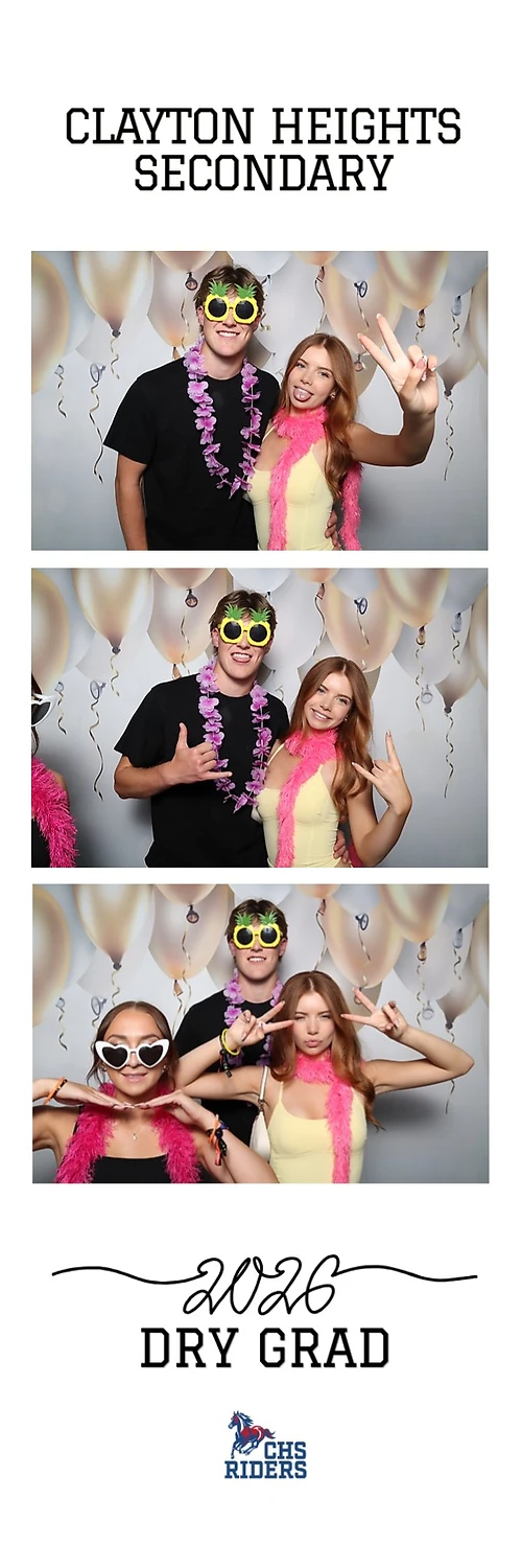 Graduations photo booth print template