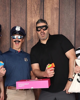 QuickPic booth at a Corporate event