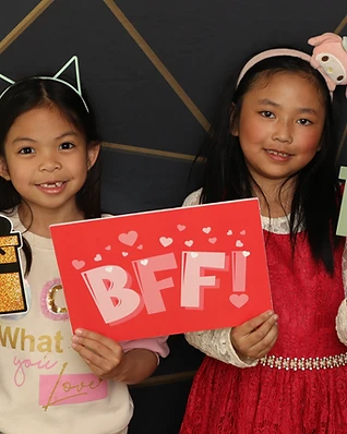QuickPic booth at a Birthday event