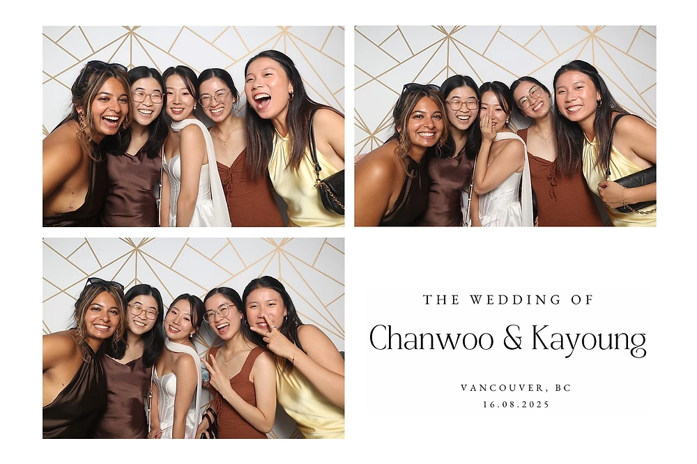 Wedding Events photo booth print template