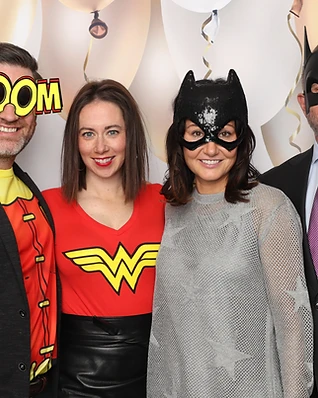 QuickPic booth at a Corporate event