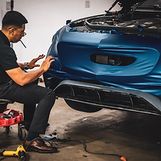 In Progress · Matte Blue